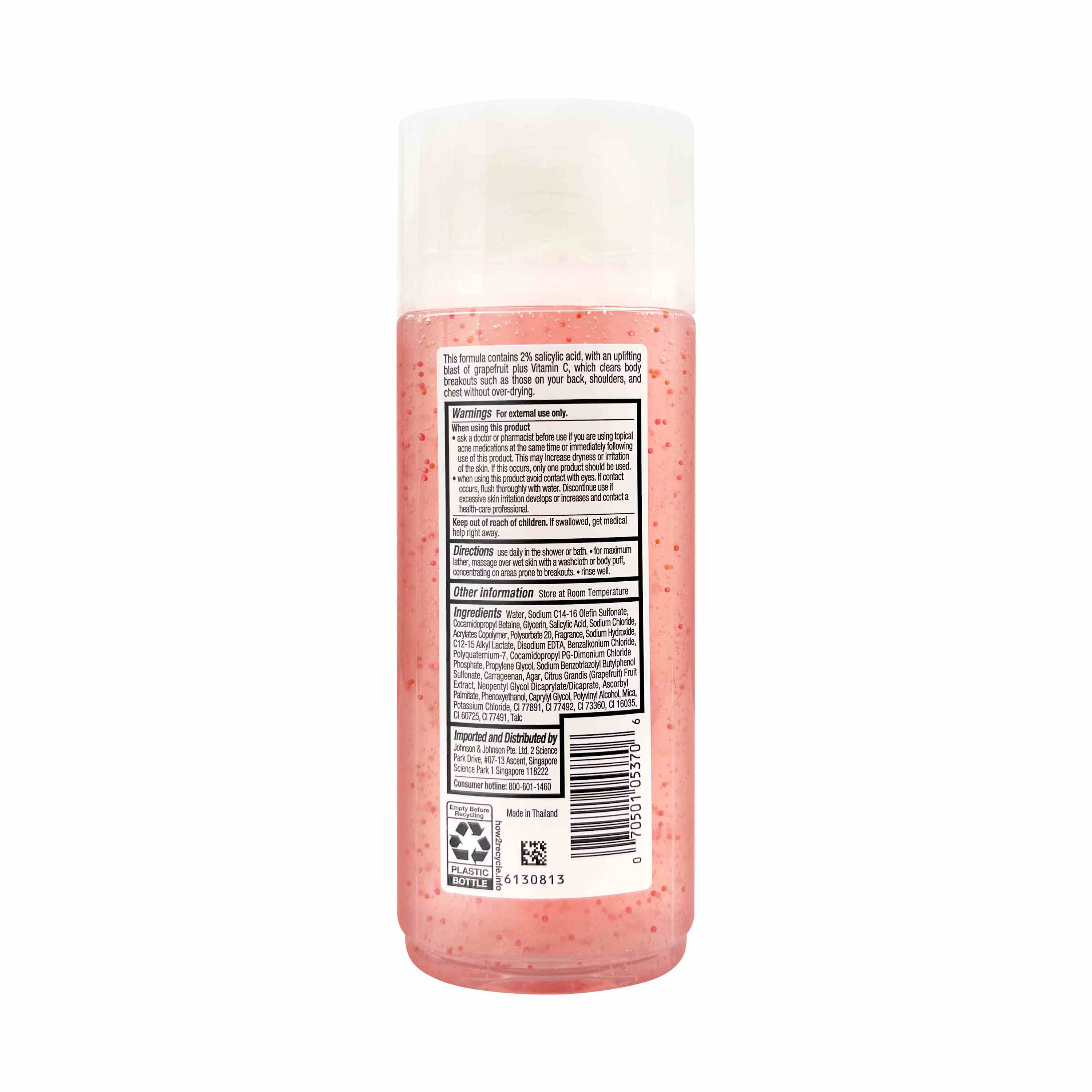 Neutrogena® Body Clear Body Wash Pink Grapefruit 250ml